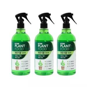 스타배송_식물연구소 모든식물 영양제 500ml x 3개 뿌리는 식물영양제 2395548 J