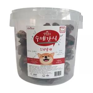 반려견 수제간식 홍삼오리날개 통간식 (700g) 간식 쿠키 껌