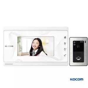 코콤 디지털 7인치 인터폰 비디오폰 K2S VP-70CW 아파트 빌라 주택 교체 설치 현관 초인종 포함