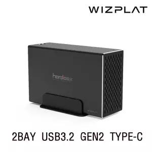 WIZ-20U31C USB3.2 TYPE-C타입 2베이 RAID 외장하드 8TB 8TBX1EA
