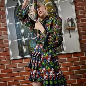 [곽현주컬렉션] 20F/W PATTERN BLOUSE WITH SCARF