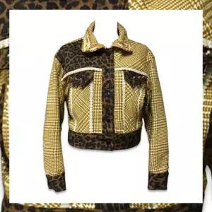 [곽현주컬렉션] 16F/W MUSTARD CHECK SHORT JACKET