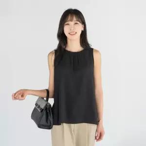 [마담4060]엄마옷 마담4060 [클래씨마담] 프릴나시블라우스 여성 데일리 민소매 -RSL2