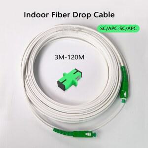 옵티컬케이블 실내용 광섬유 케이블 광 패치 FTTH SCAPC로 SCAPC에서 120M 모드