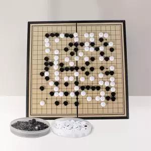 [룽스_63]바둑판 세트(만 휴대용게임 이상 14세 사용)37cm