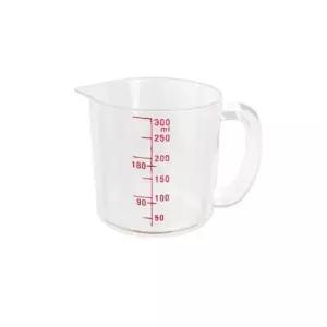 [룽스_63]300ml 플라스틱계량컵 눈금컵 눈금컵 핸들비커