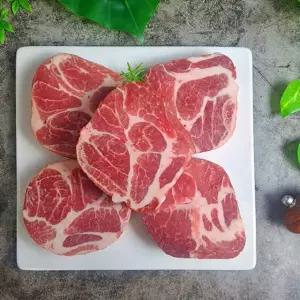 미국산 돼지고기 목살 0.5cm 대패용 제육용 500g