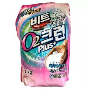 [룽스_64]O2 크린 플러스 세탁 세탁보조제 표백제이지.4kg