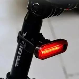 USB 충전 안전 라이트 자전거 후미등 헬멧 킥보드용 야간 라이딩
