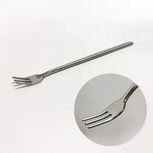 [룽스_64]티포크 디저트포크 롱포크(심플14cm)1p