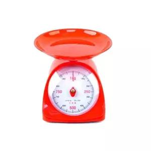 [골드스마일]아날로그 주방용 저울 1kg 레드 제과저울 주방저울