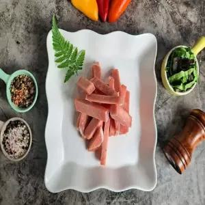 돼지고기 등심 탕수육고기 1.0cm 두께 기둥모양 2kg