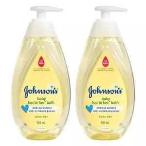 [룽스_64]베이비 존슨즈베이비탑투토 바스 X 500ml 2개