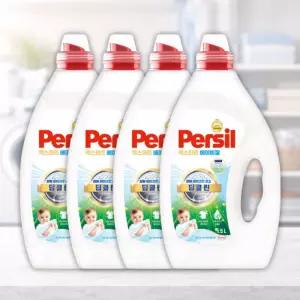 퍼실 마이크로효소 딥클린 베이비젤 맥스 (겸용) 1.5L x 4개