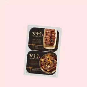 경복궁 소갈비찜+칼집LA갈비 선물세트 2호 1.2kg 4602543