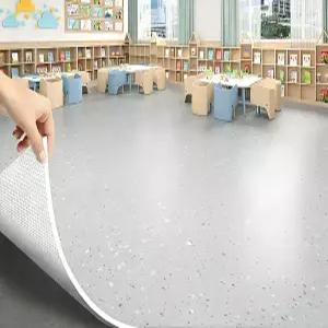 pvc 롤 장판 공장 매트 미끄럼방지 바닥재 복도 고무 두꺼운 미끄럼 창고 시공 롤장판