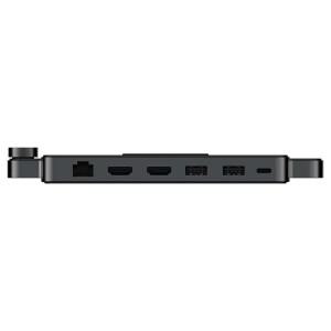 Khadas Mind PC 게이머 I/O 확장 허브(지문 및 오디오 스피커 포함) HDMI RJ45 3.5MM 잭용 Dock 도킹 스테