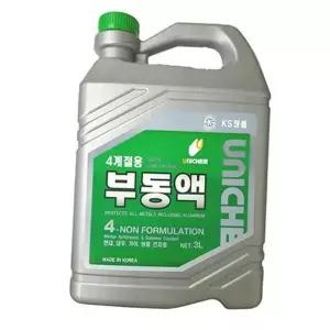 [콩심팥심]냉매액 4계절 부동액 사계절 자동차 냉각수 3리터 사계절부동액