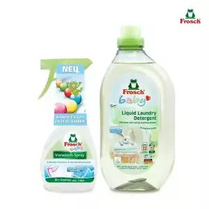 프로쉬 베이비 2종 (얼룩제거제+액상 세탁세제)
