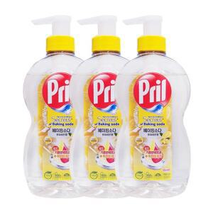 헨켈 프릴 주방세제 베이킹소다 퓨어레몬 700ml x3