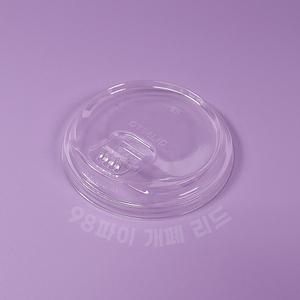 98파이 아이스컵 뚜껑 PET 개폐 리드 1박스 1000개