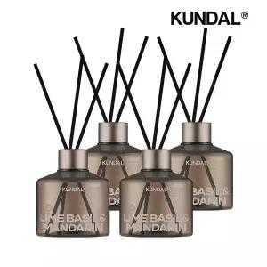[쿤달] 퍼퓸 디퓨저 라임바질앤만다린 200ml x4개