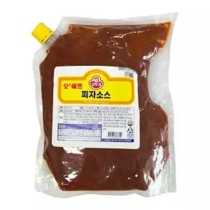 [오뚜기] 오쉐프 피자소스 2kg (스파우트팩)