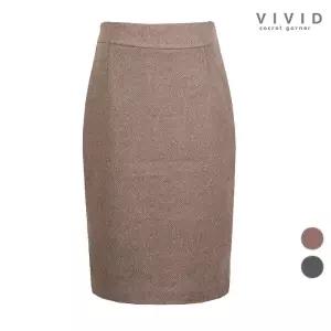 VIVID 여성 탐탐 겨울정장 울스커트