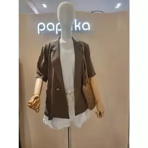 [파프리카](광주신세계)루미앤플로모던 하프더블 린넨자켓 PH2JKL04J