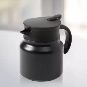 [하프클럽/알티피아]이중진공 750ml 차거름망 티웨어 블랙 보온주전자