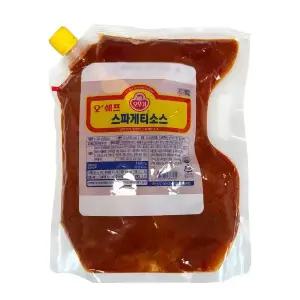 [오뚜기] 오쉐프 피자소스 2kg (스파우트팩) 2개