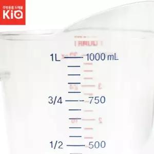 PC계량컵 칼라눈금/베이킹/컵/계랑/계량/용기/투명/개량/오일/밀가루/핸들/비이커/커피/물