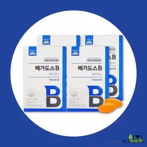 고려은단 메가도스B 비타민B군 850mg x 60정 (4박스) V 461825
