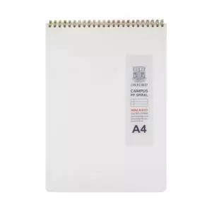 [하프클럽/알티피아]옥스포드 5000 밀크 PP 상철스프링 A4 방안 DJ81A4 297x225mm 80매 (1개입)