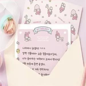 미호몰 양면색종이 100매입 산리오종이접기 산리오캐릭터즈 종이나라양면색종이