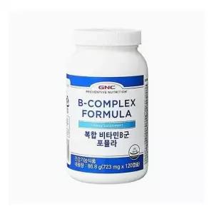 [지앤씨][GNC] 복합 비타민B군 포뮬라 (723mg120캡슐 / 4개월분) 482224