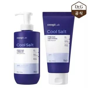 닥터지 두피랩 쿨 솔트 스케일링 샴푸 500g+트리트먼트300g