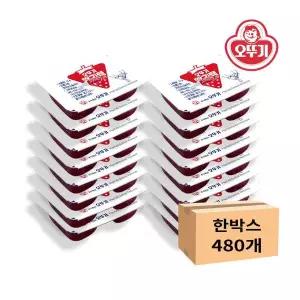 오뚜기 오뚜기딸기쨈(디스펜팩) 12g x 480개 1박스 499017