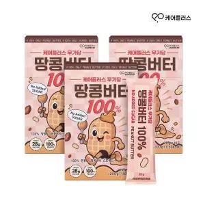 케어플러스 무가당 짜먹는 땅콩 버터 100% 3박스(20gX30포) 499127