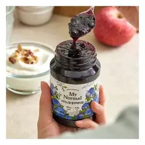 [마이노멀] 저당 저칼로리 블루베리잼 320g, 2개 499058