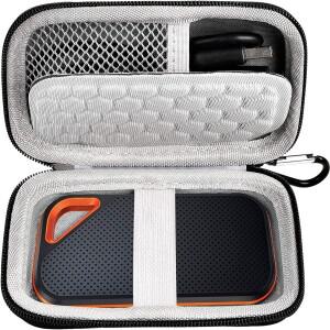 SanDisk호환Extreme 500GB 1TB 2TB 4TB 휴대용 외장 SSD와 호환되는 하드 케이스. 여행용 홀더