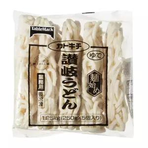 테이블마크 모노키친 멘하지메 사누끼우동 냉동 250g 5개