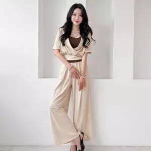 [금찌]스무드 나시 티셔츠 팬츠 세트 3PCS  ST8232S