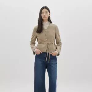 [롯데백화점]씨씨콜렉트 울100 칼라리스 숏 자켓 C261MSF002
