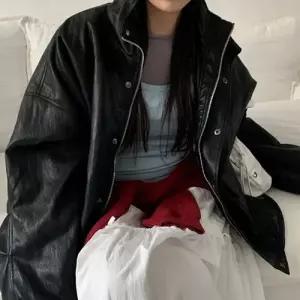 [텐바이텐]더비 하이넥 소프트 레더 무스탕 자켓 2 color