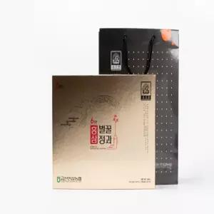 삼지원 선물용 6년근 홍삼 벌꿀정과 150g X 3 / 쇼핑백 포함