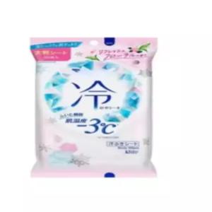 일본 바디 쿨링 시트 쿨 물티슈 상쾌한 플로럴 향 20매