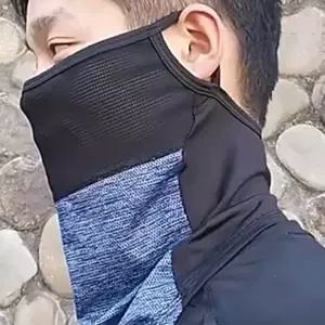 투톤 여름 마스크 2개입 골프용마스크 여름넥워머 햇빛얼굴가리개