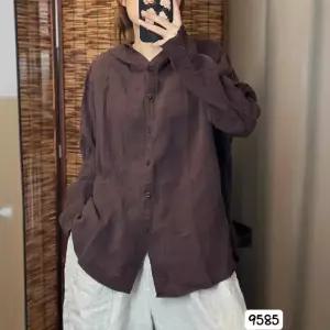 스트레인지 여자 가을 캐주얼 리넨 데일리룩 싱글 카디건 풍 간절기 셔츠 후드 KUK3
