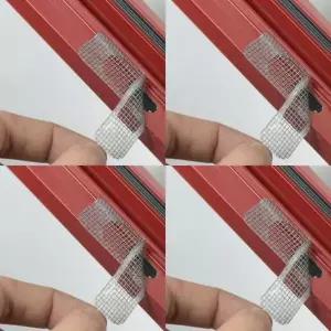 틈새차단 F5O9A9W1 물구멍 방충망 스티커 5장 그레이 베란다물구멍 샷시물구멍방충망